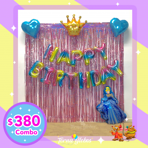 madi_eventosgye - Mini Deco Express 🥳💃🏻🕺🏻 Princesas de Disney  👸🏻👸🏼👸🏾👸💕 Bouquet de Globos personalizado 🎈🎈🥰 ✓ Aprovecha nuestra  promo de $50‼‼ Tenemos todas las temáticas que desees 😊🥳 #backing  #sorpresasdivertidas #minidecor